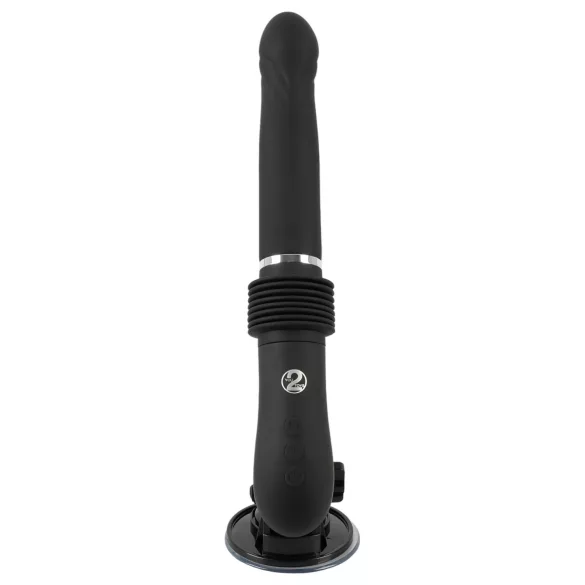 You2Toys - automatický thrusting vibrátor - dobíjecí - černý
