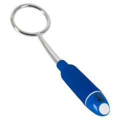 You2Toys Loop - metal acorn vibrator (silver-blue)