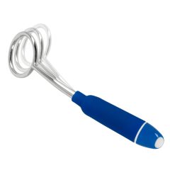 You2Toys Loop - metal acorn vibrator (silver-blue)