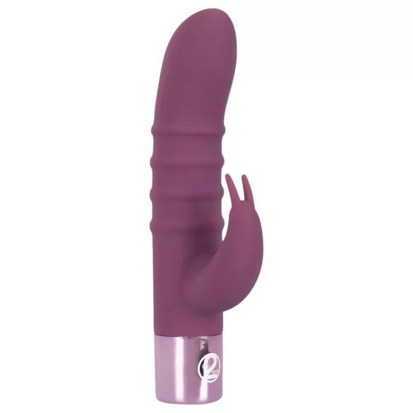 You2Toys - Rabbit Vibe - akumulátorový vibrátor na bod G s klitorálním raménkem (fialový)