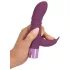 You2Toys - Rabbit Vibe - akumulátorový vibrátor na bod G s klitorálním raménkem (fialový)