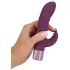 You2Toys - Rabbit Vibe - akumulátorový vibrátor na bod G s klitorálním raménkem (fialový)