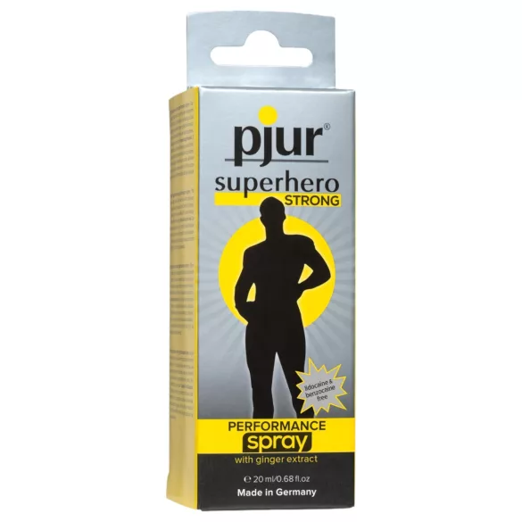 pjur Superhero STRONG - sprej na oddálení ejakulace - 20 ml