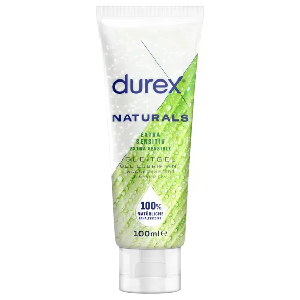 Durex Naturals - lubrikační gel - přírodní složení - 100 ml