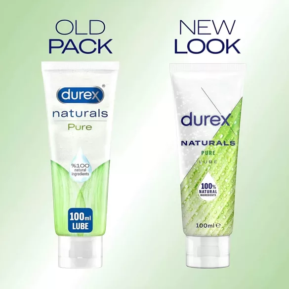 Durex Naturals - lubrikační gel - přírodní složení - 100 ml