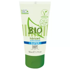   HOT Bio Super - veganský lubrikační gel na vodní bázi - 50 ml