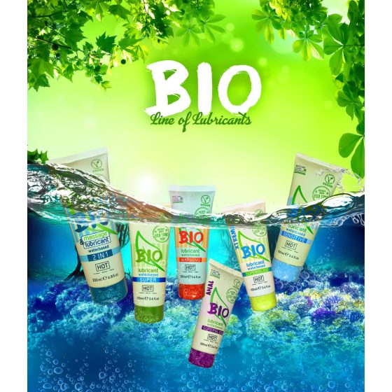 HOT Bio Super - veganský lubrikant na bázi vody (100ml)