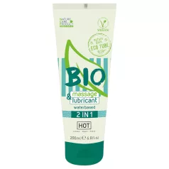   HOT Bio - lubrikační a masážní gel na vodní bázi - 200 ml