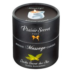   Plaisirs Secrets Ylang Patchouli - masážní svíčka (80 ml)