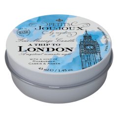   Petits Joujoux London - masážní svíčka - 43 ml (rebarbora - ambra)