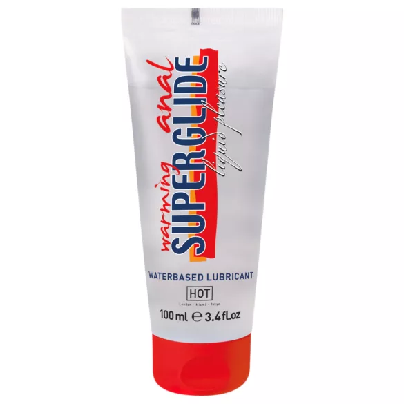 HOT - anální lubrikační gel s hřejivým účinkem - 100 ml