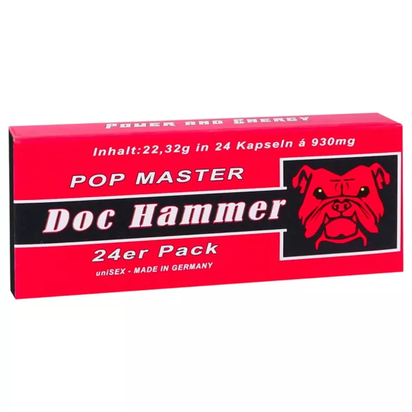 Doc Hammer - doplněk stravy kapsle - unisex - 24 ks