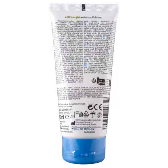 HOT Exxtreme - lubrikační gel na vodní bázi - 100 ml