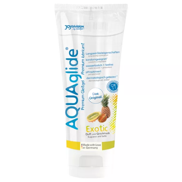 AQUAglide - lubrikant na vodní bázi - exotický - 100 ml