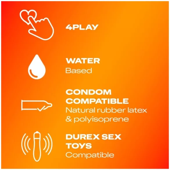 Durex - masážní gel a lubrikant 2v1 - ylang ylang - 200 ml