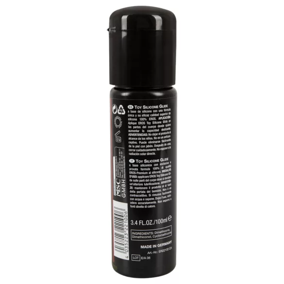 EROS - lubrikant na silikonové bázi - na erotické pomůcky - 100 ml