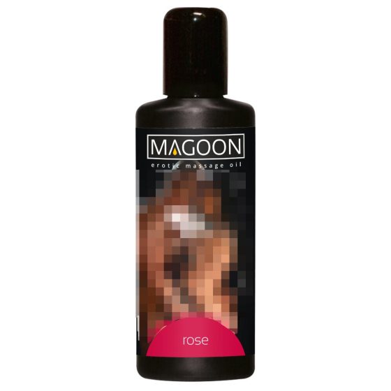 Magoon - masážní olej - růže 100ml