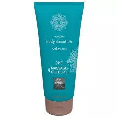 Shiatsu - masážní lubrikant - jantaru vůně - 200ml