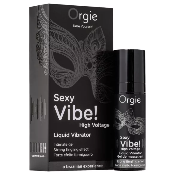 Orgie - unisex tekutý vibrátor - silný stimulační efekt - 15 ml