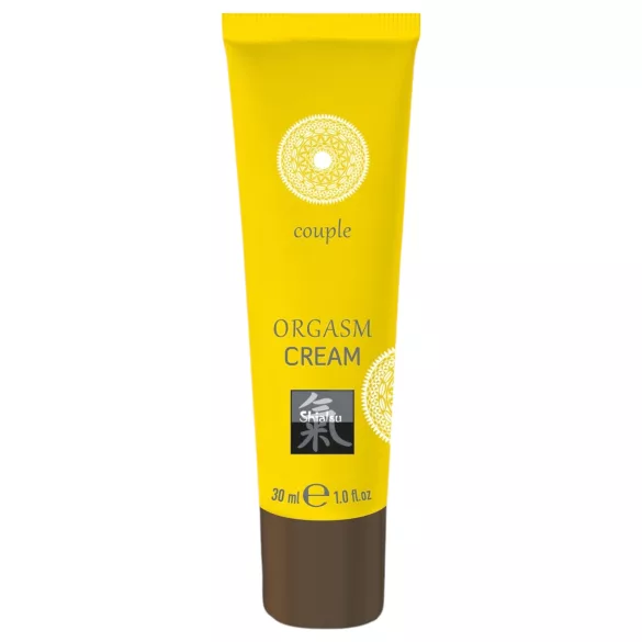 HOT - Shiatsu Orgasm - unisex brnivý intimní krém (30 ml)