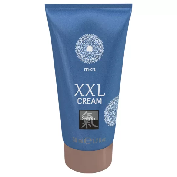 HOT Shiatsu XXL - stimulační hřejivý intimní krém pro muže - 50 ml