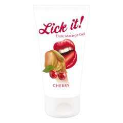 Lick it! - jedlý lubrikant - třešňový (50ml)