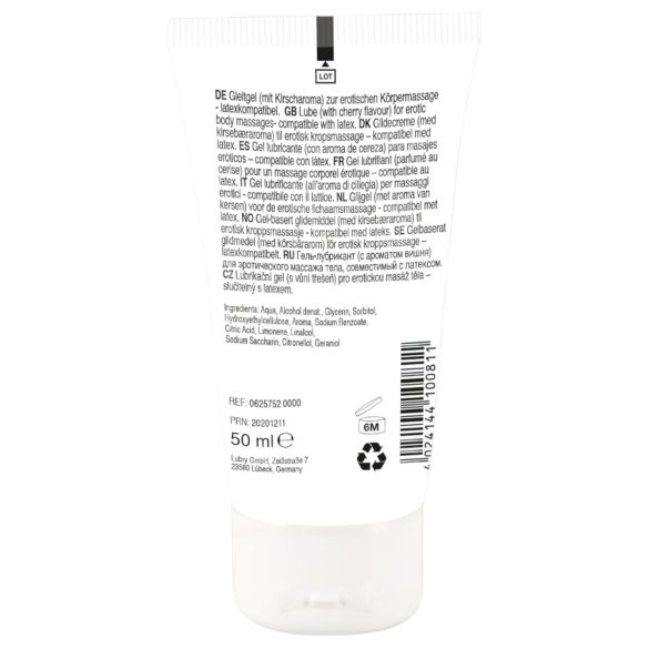 Lick it! - 2v1 jedlý lubrikant - třešeň (50 ml)