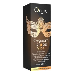 Orgie Orgasm Drops Vibe - stimulační intimní gel pro ženy (15 ml)
