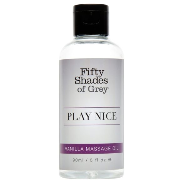 Fifty Shades of Grey - masážní olej - vanilka - 90 ml