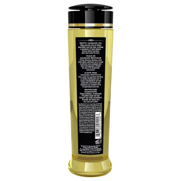 Shunga - masážní olej - růže - 240 ml