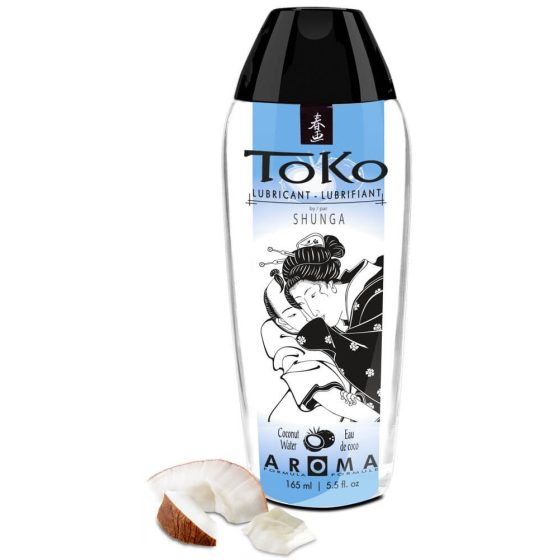 Shunga Toko - lubrikant na vodní bázi s příchutí kokosové vody (165 ml)