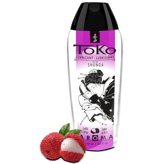 Shunga Toko Aroma Lustful Litchee - ochucený lubrikant - 165 ml