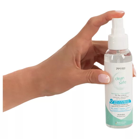 JoyDivision Clean Safe - dezinfekční a čisticí sprej - 100 ml