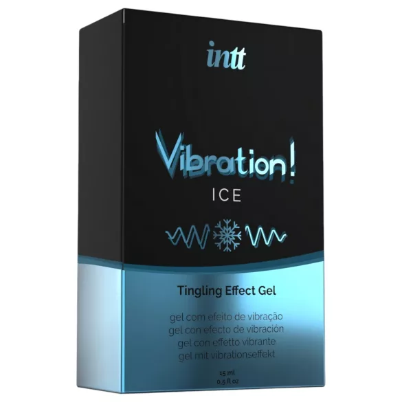 Intt Vibration! - tekutý vibrátor - chladivý efekt - 15 ml