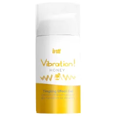 Intt Vibration! - tekutý vibrátor - med - 15 ml