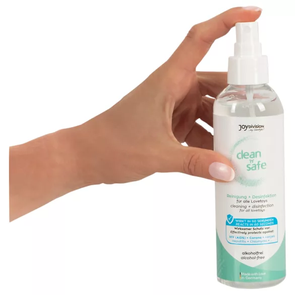 JoyDivision Clean Safe - dezinfekční a čisticí sprej - 200 ml