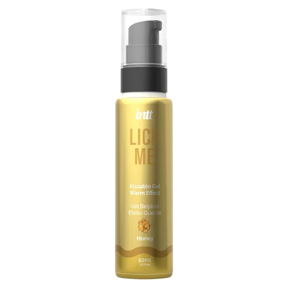 Intt Lick Me - lubrikační gel s hřejivým efektem - medový (50 ml)