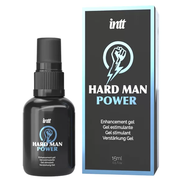 Intt Hard Man Power - stimulační gel pro muže - 15 ml