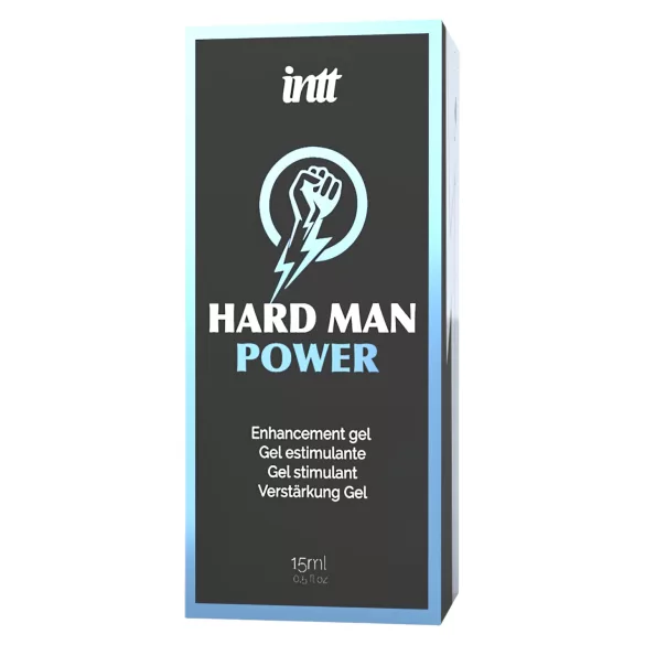 Intt Hard Man Power - stimulační gel pro muže - 15 ml