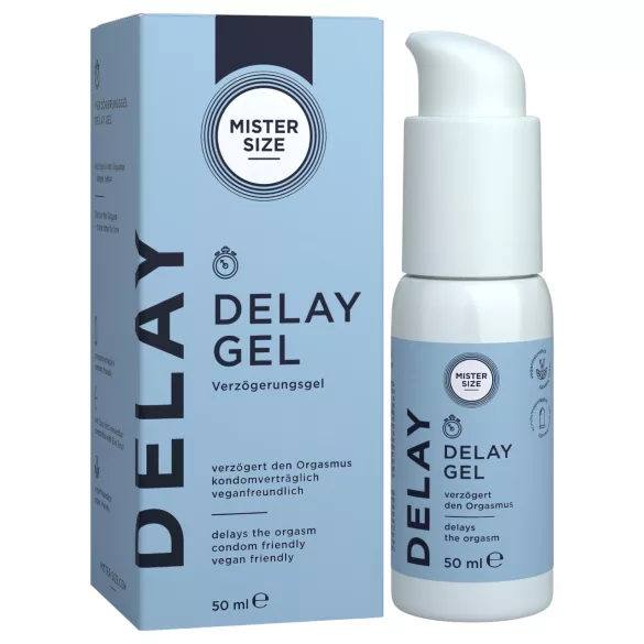 Mister Size - gel na oddálení ejakulace - 50 ml