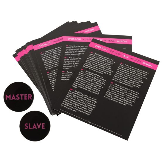 Master & Slave - sada bondage her (hnědá a černá)
