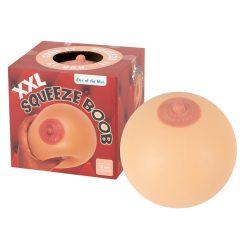 Antistresová míč XXL - prsa (tělová barva)