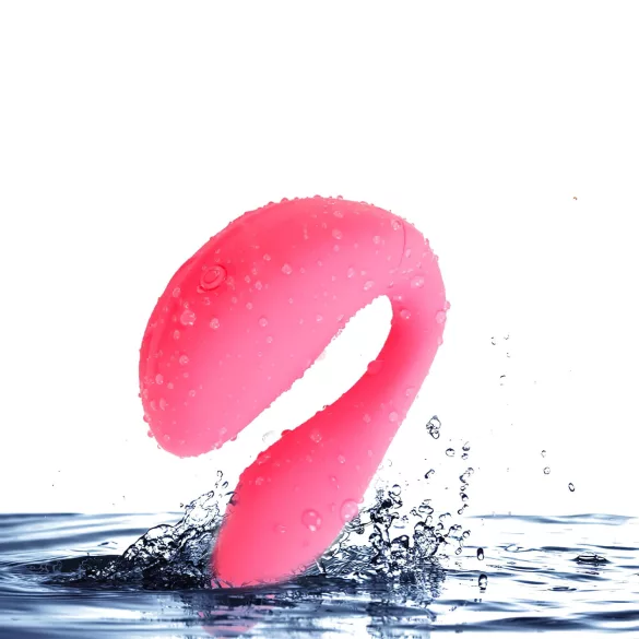 Cotoxo Cupid 2 - párový vibrátor s dálkovým ovládáním - červený