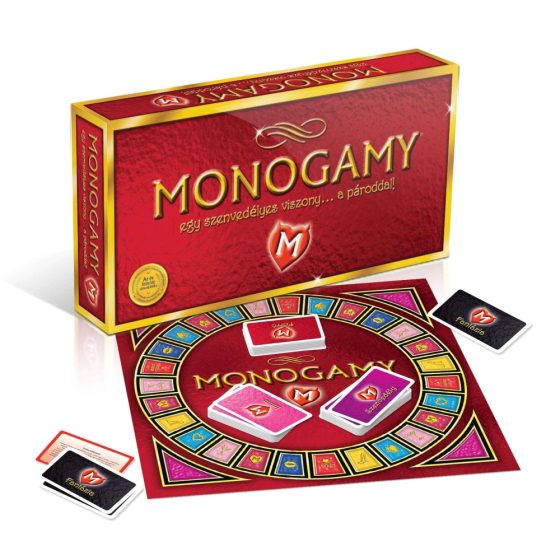 Monogamie - společenská hra pro dospělé (v maďarském jazyce)