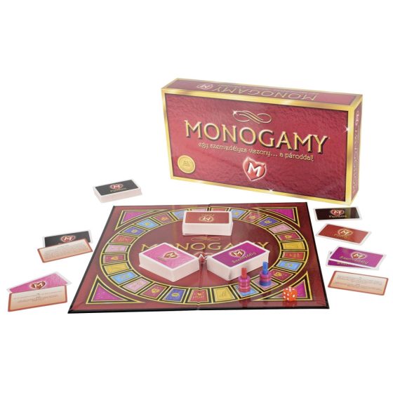 Monogamie - společenská hra pro dospělé (v maďarském jazyce)
