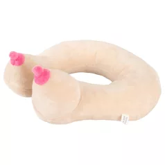 Cicis - polštář na krk ve tvaru prsou - béžový