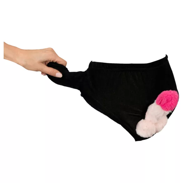 Pánské spodní prádlo s pumpou (černé)