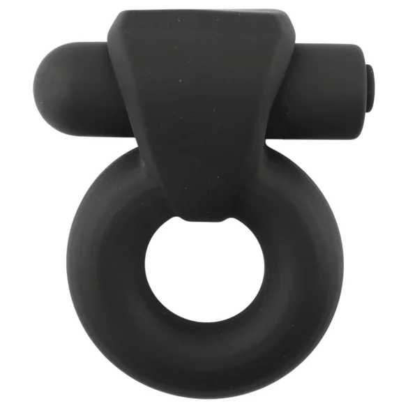 Pulselock Vantr - dobíjecí vibrační penisový kroužek (černý) - 25 mm.
