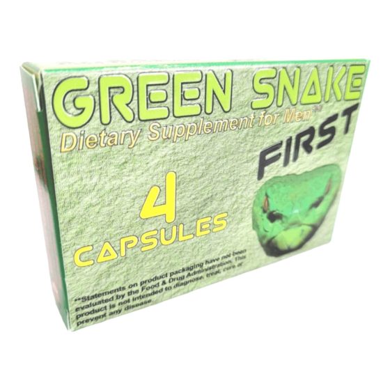 Green Snake First - doplněk stravy pro muže (4ks)