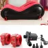 Desirel Magic Pillow - Nafukovací BDSM sexuální nábytek - s pouty (červený)